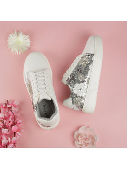 Metro - Women Silver Casual - Sneakers