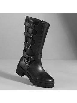 Metro - Women Black Casual Boots
