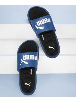 Puma - Royal Cat Memory Foam Sliders Blue