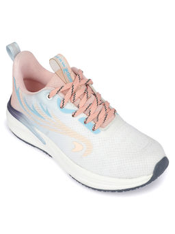 LIBERTY - Leap7X Baku Off White Sports Lacing Running Shoes For Women