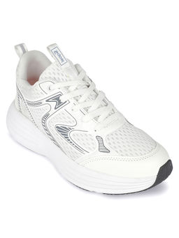 LIBERTY - Leap7X Drivstp-2E White Sports Lacing Walking Shoes For Men