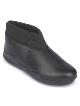 LIBERTY - Leap7X Fb-007N Black Non Lacing Casual Boots For Women