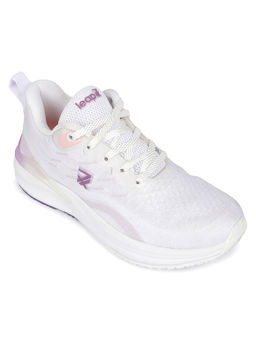 LIBERTY - Leap7X Ghd-12 White Sports Lacing Walking Shoes For Women