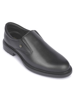 LIBERTY - Healers Oml-12 Black Formal Non Lacing Loafers Shoes For Men