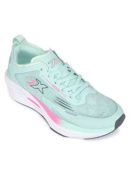 LIBERTY - Leap7X Zlp-Xl-12 Sea Green Sports Lacing Running Shoes For Women