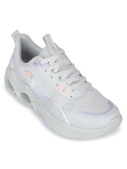 LIBERTY - Leap7X Zq-Dwl-02 Grey Sports Lacing Walking Shoes For Women
