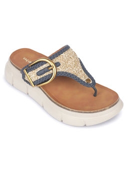 LIBERTY - Healers Zq-Hdlt-01 Navy Blue Sandal For Women