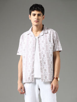 Arrow Sports - Men's All Over Printed Regular Fit Night Is Young Shirt