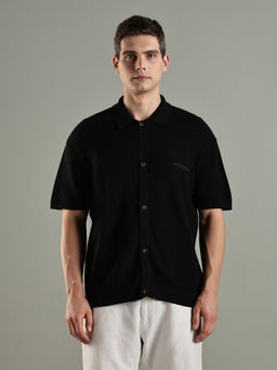 Tommy Hilfiger - Texture Relaxed Fit Cotton Shirt
