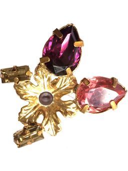 ORNAMAAS - Jasmine Florenza Pink Brooch