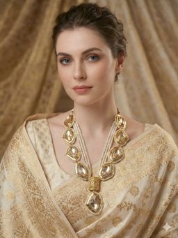 ORNAMAAS - Soundarya Rani White Necklace