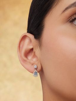 Indinoor - Vyx Everyday Silver Drop Earrings