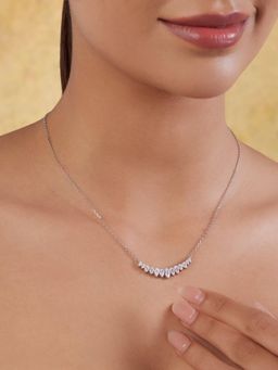 Indinoor - Vira Everyday Silver Necklace