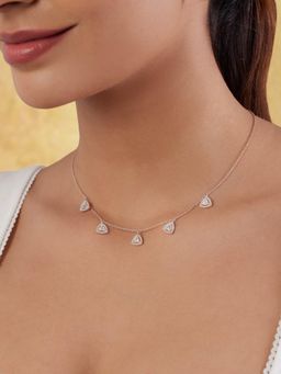 Indinoor - Vyla Everyday Silver Necklace