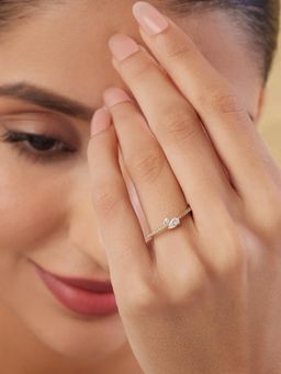 Indinoor - Zyra Everyday Silver Ring