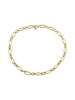 Lunaya Jewelry - Double Loop Gold Necklace