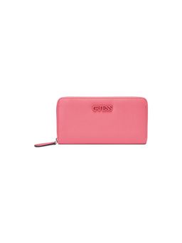 Guess - Women Punch Solid Niko Medium Zip Around Wallet