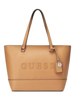 Guess - Women Camel Solid Artemis Carryall Tote Bag