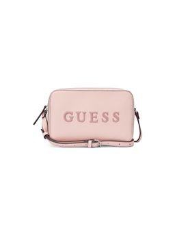 Guess - Women Powder Solid Artemis Mini Crossbody Bag - Pink