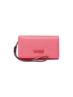 Guess - Women Punch Solid Niko Phone Organizer Continental Wallet