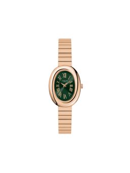 Carlton London - Daphne Analog Oval Green Dial Watch for Women-Cl-Da-Grn (Medium)