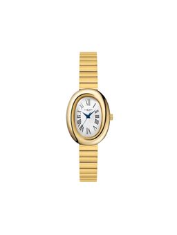 Carlton London - Daphne Analog Oval Silver Dial Watch for Women-Cl-Da-Gw (Medium)