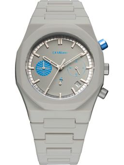 D1 Milano - X Analog Octagon Grey Dial Watch for Men-Phbjpa (Medium)