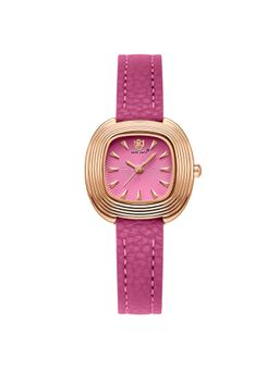 Sansi Mayo - Verona Analog Square Pink Dial Watch for Women-Sm-L-0113-Dp-Rg-Dp (Medium)
