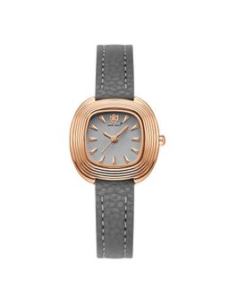 Sansi Mayo - Verona Analog Square Grey Dial Watch for Women-Sm-L-0113-Gr-Rg-Gr (Medium)