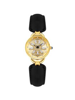 Sansi Mayo - Aurora Analog Round White Dial Watch for Women-Sm-L-0114-B-G-G (Medium)