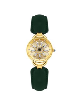 Sansi Mayo - Aurora Analog Round White Dial Watch for Women-Sm-L-0114-Ge-G-G (Medium)