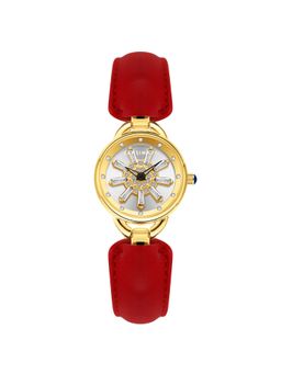 Sansi Mayo - Aurora Analog Round White Dial Watch for Women-Sm-L-0114-R-G-W (Medium)