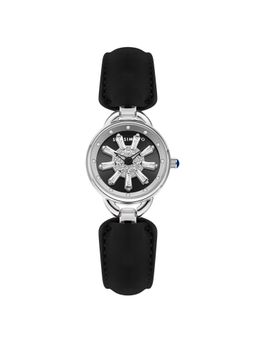 Sansi Mayo - Aurora Analog Round Black Dial Watch for Women-Sm-L-0116-B-S-B (Medium)