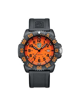Luminox - Sea Analog Round Orange Dial Watch for Men-X2.2059.1 (Medium)