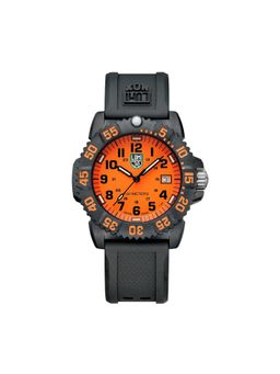 Luminox - Sea Analog Round Orange Dial Watch for Unisex-X2.2079 (Medium)