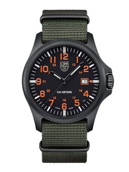 Luminox - Patagonia Analog Round Black Dial Watch for Men-X3.2409 (Medium)