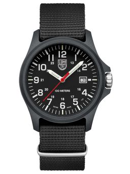 Luminox - Patagonia Analog Round Black Dial Watch for Men-X3.Bd01.2 (Medium)