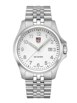 Luminox - Dress Analog Round White Dial Watch for Men-X3.Be27 (Medium)
