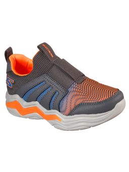 SKECHERS - Boys Erupters Iv Zandor Grey Casual LED Shoes
