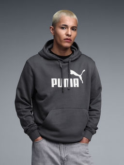 Puma - Grey Essentials No. 1 Logo Comfort Hoodie