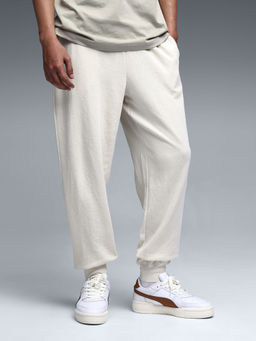 Puma - White Essentials Elevated Relaxed Joggers