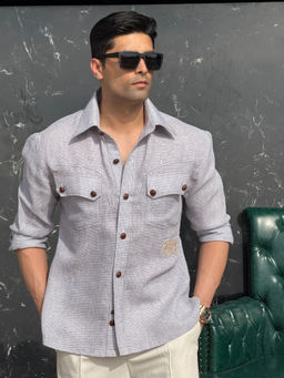 Dressjet - Blue Comfort Casual Shirt