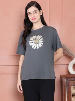 Kanvin - Women Olive T-Shirt ()