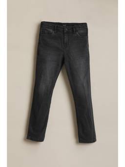 Allen Solly - Boys Dark Grey Slim Fit Jeans