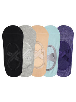 Mint & Oak - Pilates & Yoga Anti Slip Grip Socks - Set of 5