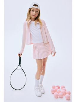 H&M - Girls Pink Pleated Tennis Skirt With Drymove