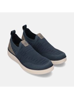 Bugatti - Astra Blue Mens Casual Slip On Sneakers