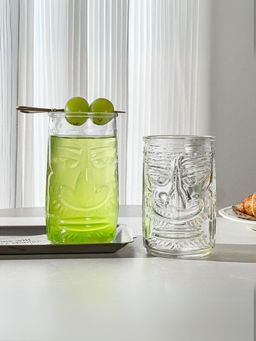 Smokey Cocktail - Jungle Spirit Tiki Glass - Set Of 6