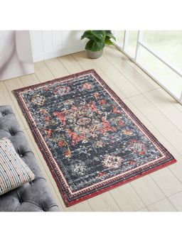Mona B - Feet Ethnic Multi-Color Rug (3.5x5.5 Feet)