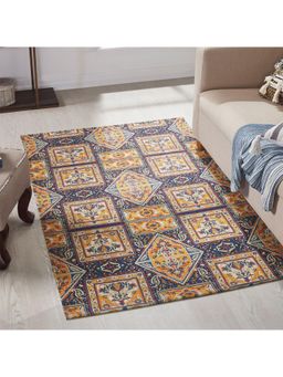 Mona B - Feet Ethnic Multi-Color Rug (3.5x5.5 Feet)